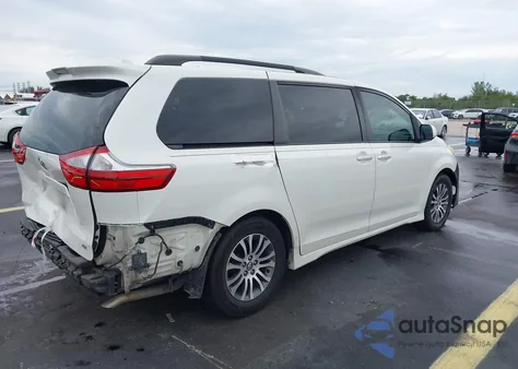 2018 Toyota Sienna Xle 8 Passenger from USA, damaged, VIN 5TDYZ3DC3JS965061